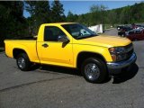 2007 Yellow Chevrolet Colorado Work Truck Regular Cab #63450517