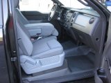 2012 Ford F150 XL Regular Cab 4x4 Steel Gray Interior