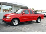 2003 Bright Red Ford F150 XLT SuperCab #63450830