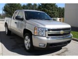 2008 Silver Birch Metallic Chevrolet Silverado 1500 LT Extended Cab 4x4 #63451093