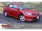 2012 Barcelona Red Metallic Toyota Corolla S #63450343