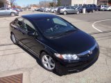 2011 Crystal Black Pearl Honda Civic LX-S Sedan #63450327