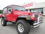 2004 Flame Red Jeep Wrangler Unlimited 4x4 #63450642