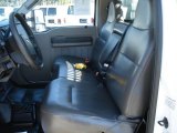 2010 Ford F350 Super Duty XL Regular Cab 4x4 Dump Truck Medium Stone Interior
