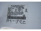 2000 B-Series Truck Color Code for Oxford White - Color Code: YZ