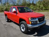 2012 Fire Red GMC Canyon Work Truck Extended Cab 4x4 #63516648