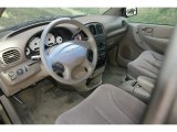 2002 Chrysler Town & Country eL Taupe Interior