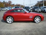 Blaze Red Crystal Pearlcoat Chrysler Crossfire in 2005