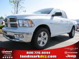 2012 Bright White Dodge Ram 1500 Big Horn Quad Cab #63554709