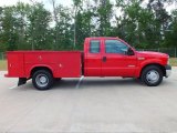 2007 Ford F350 Super Duty Red