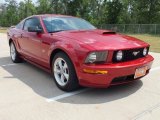 2008 Dark Candy Apple Red Ford Mustang GT Premium Coupe #63555154