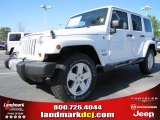 2012 Bright White Jeep Wrangler Unlimited Sahara 4x4 #63554693