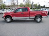 2012 Red Candy Metallic Ford F150 XLT SuperCab 4x4 #63554914