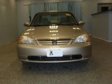 2001 Titanium Metallic Honda Civic EX Sedan #63555146