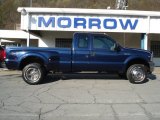 True Blue Metallic Ford F350 Super Duty in 2005