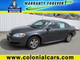 2010 Cyber Gray Metallic Chevrolet Impala LS #63555125