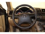 2008 Toyota Highlander 4WD Steering Wheel