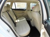 2012 Volkswagen Jetta S SportWagen Cornsilk Beige Interior