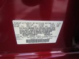 2010 Sentra Color Code for Red Brick Metallic - Color Code: NAC
