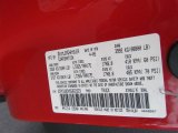 2005 Ram 2500 Color Code for Flame Red - Color Code: PR4