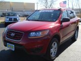 2011 Sonoran Red Hyundai Santa Fe GLS AWD #63554995