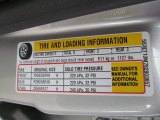 2008 Saab 9-7X 5.3i Info Tag