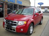 2011 Sangria Red Metallic Ford Escape Limited V6 4WD #63596371