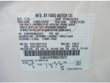 2011 MKT Color Code for White Platinum Metallic Tri-Coat - Color Code: UG