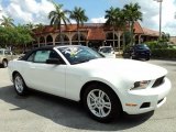 2012 Performance White Ford Mustang V6 Convertible #63595616