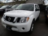 2009 Avalanche White Nissan Pathfinder S 4x4 #63596287