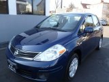 2011 Blue Onyx Metallic Nissan Versa 1.8 S Sedan #63596285