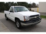 2003 Summit White Chevrolet Silverado 1500 LS Regular Cab 4x4 #63596273