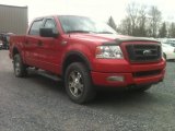 2004 Bright Red Ford F150 FX4 SuperCrew 4x4 #63595891