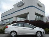 2012 Ingot Silver Metallic Ford Fiesta SE Sedan #63595507