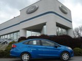 2012 Blue Candy Metallic Ford Fiesta SE Sedan #63595504