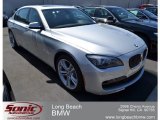 2012 Titanium Silver Metallic BMW 7 Series 740Li Sedan #63595838