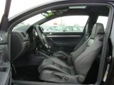 2008 Volkswagen GTI 2 Door Anthracite Black Interior