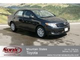 2012 Black Sand Pearl Toyota Corolla LE #63595389