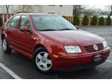 2000 Canyon Red Metallic Volkswagen Jetta GLS Sedan #63595727