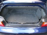 1998 BMW Z3 2.8 Roadster Trunk