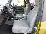 2007 Jeep Wrangler Sahara 4x4 Front Seat