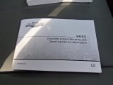 2012 Chevrolet Express 1500 Cargo Van Books/Manuals