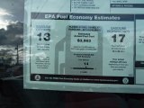 2012 Chevrolet Express 1500 Cargo Van Window Sticker