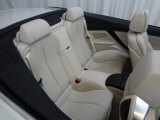 2012 BMW 6 Series 640i Convertible Rear Seat