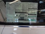 2012 BMW 6 Series 640i Convertible Window Sticker