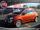 2012 Rame (Copper Orange) Fiat 500 c cabrio Lounge #63671865