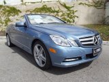 2012 Quartz Blue Metallic Mercedes-Benz E 350 Cabriolet #63671105