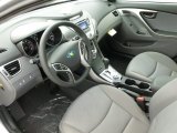 2013 Hyundai Elantra GLS Gray Interior