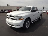 2012 Bright White Dodge Ram 1500 Express Quad Cab 4x4 #63671467