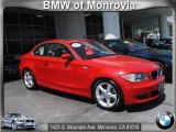 2009 Crimson Red BMW 1 Series 128i Coupe #63671415
